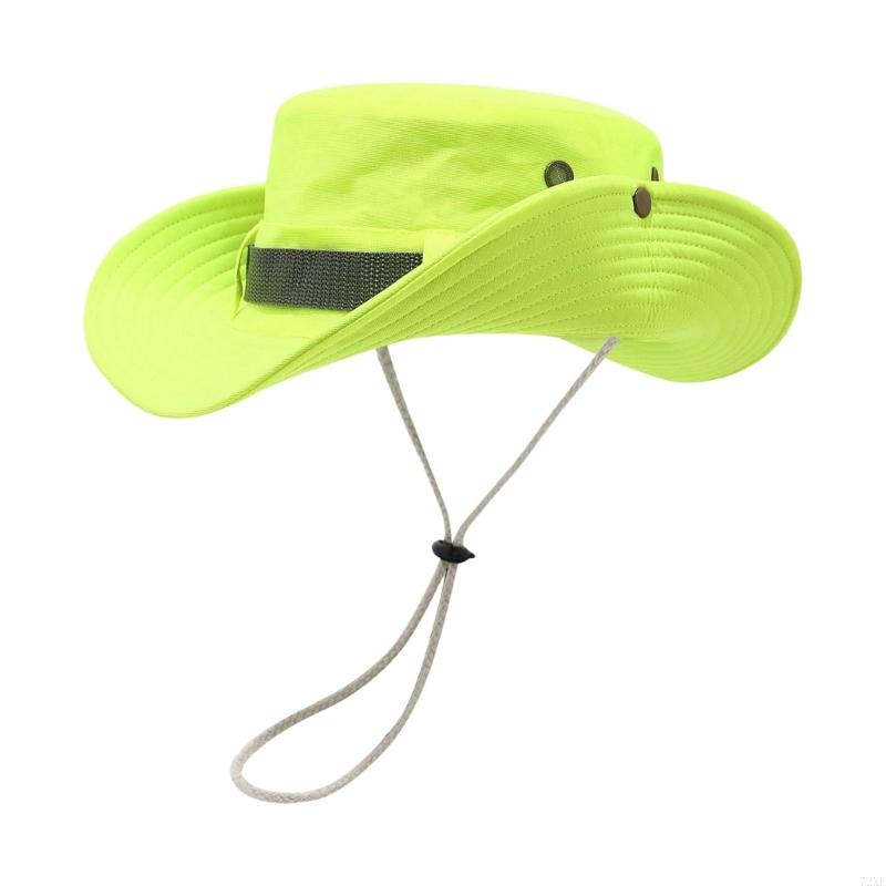 Outdoor Camping Activities For Adults - 72XE Fluorescent Bucket Hat Wide Brims