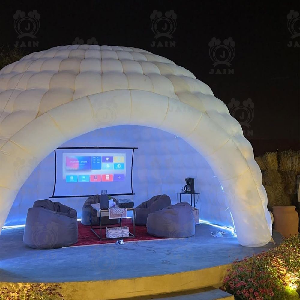 Outdoor Camping Rental - Inflatable Igloo Dome Party Tent With