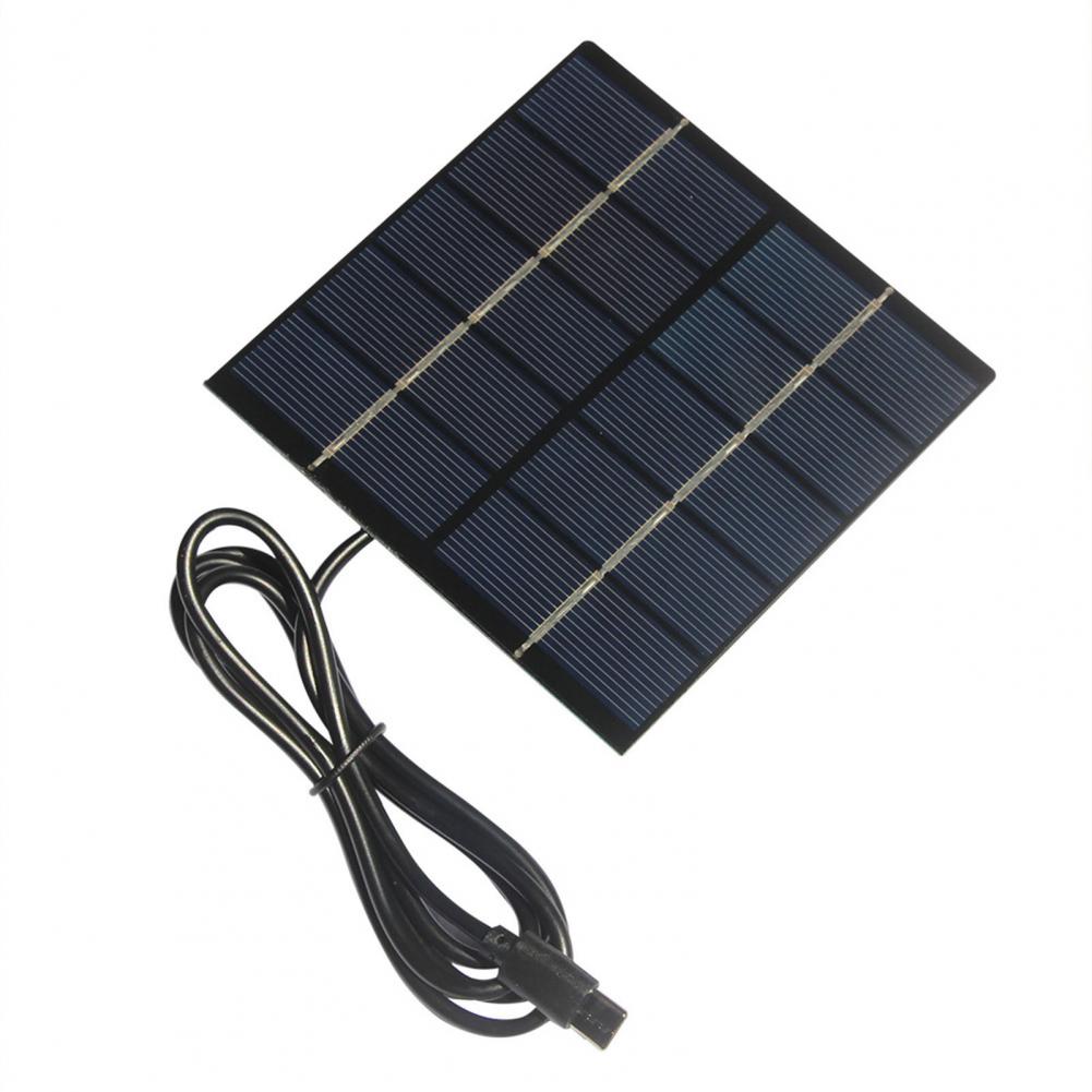 Outdoor Activities In Camping - Portable Solar Charger Solar Panel Charger