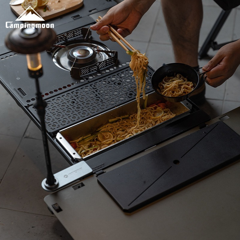 Outdoor Camping Sink - CAMPINGMOON CK-11 Stainless Steel Cutlery Box