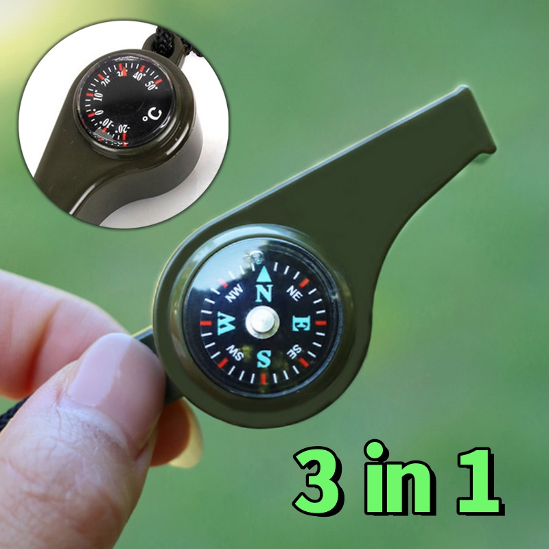 Outdoor Activities In Camping - 3 in 1 High Decibel Emergency