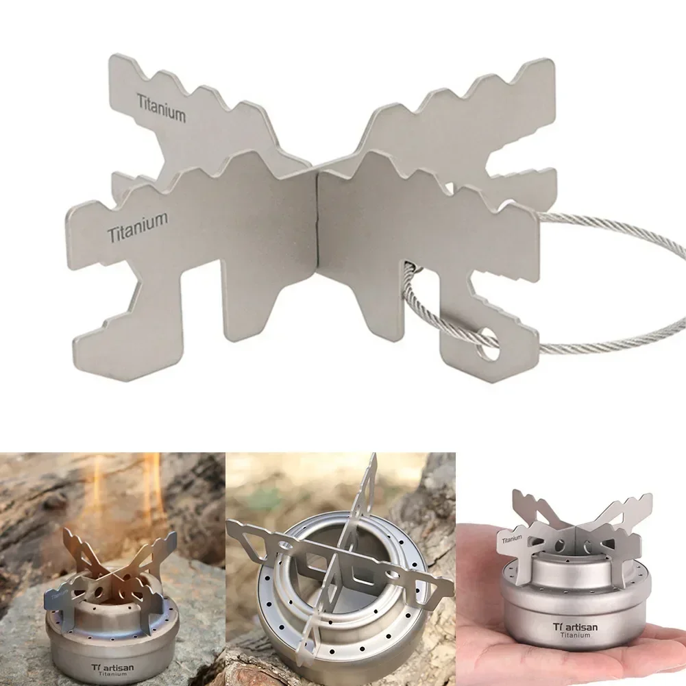 Outdoor Camping Sink - Outdoor Alcohol Stove Rack Titanium Ultralight