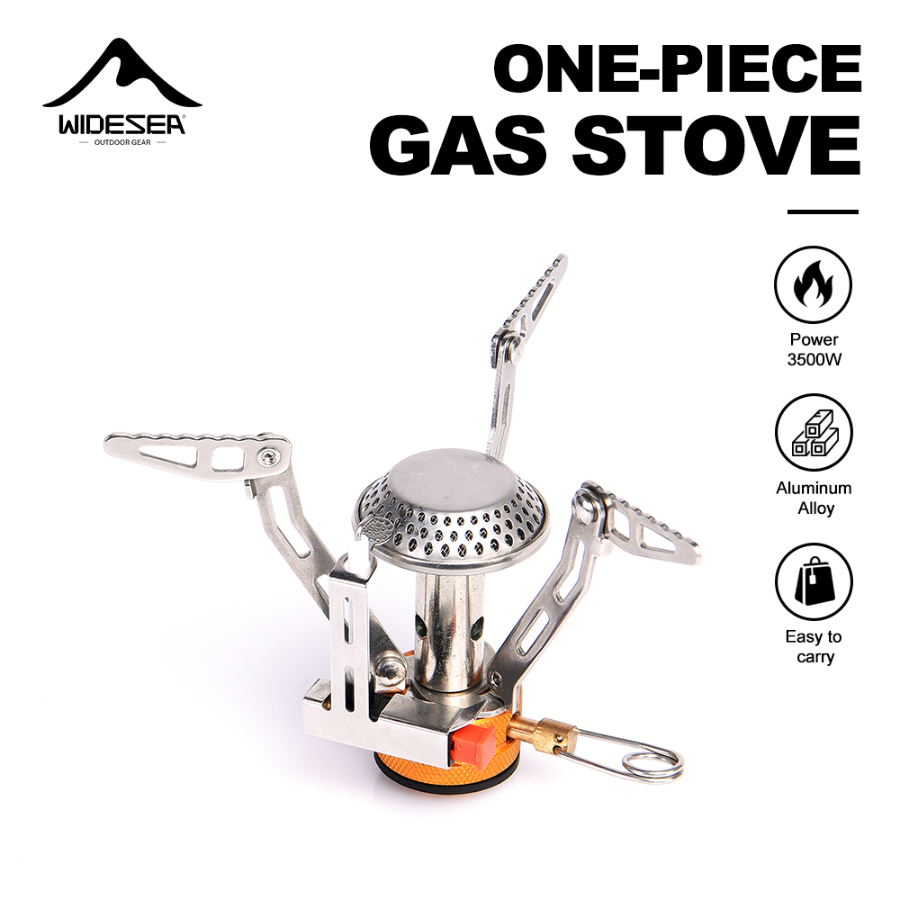 Outdoor Camping Sink - Widesea One-Piece Gas Stove 3500W Aluminum