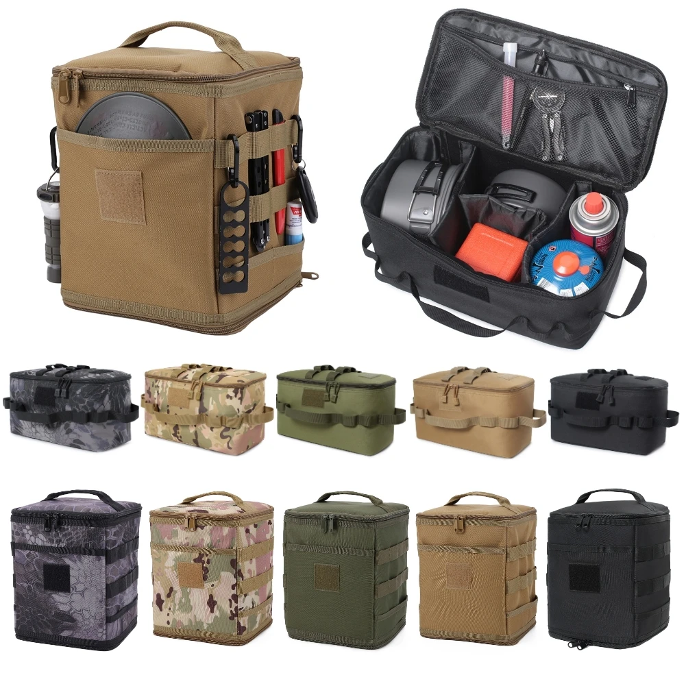 Outdoor Camping Utensils - Tactical Pouch Camping Storage Bag Cooking