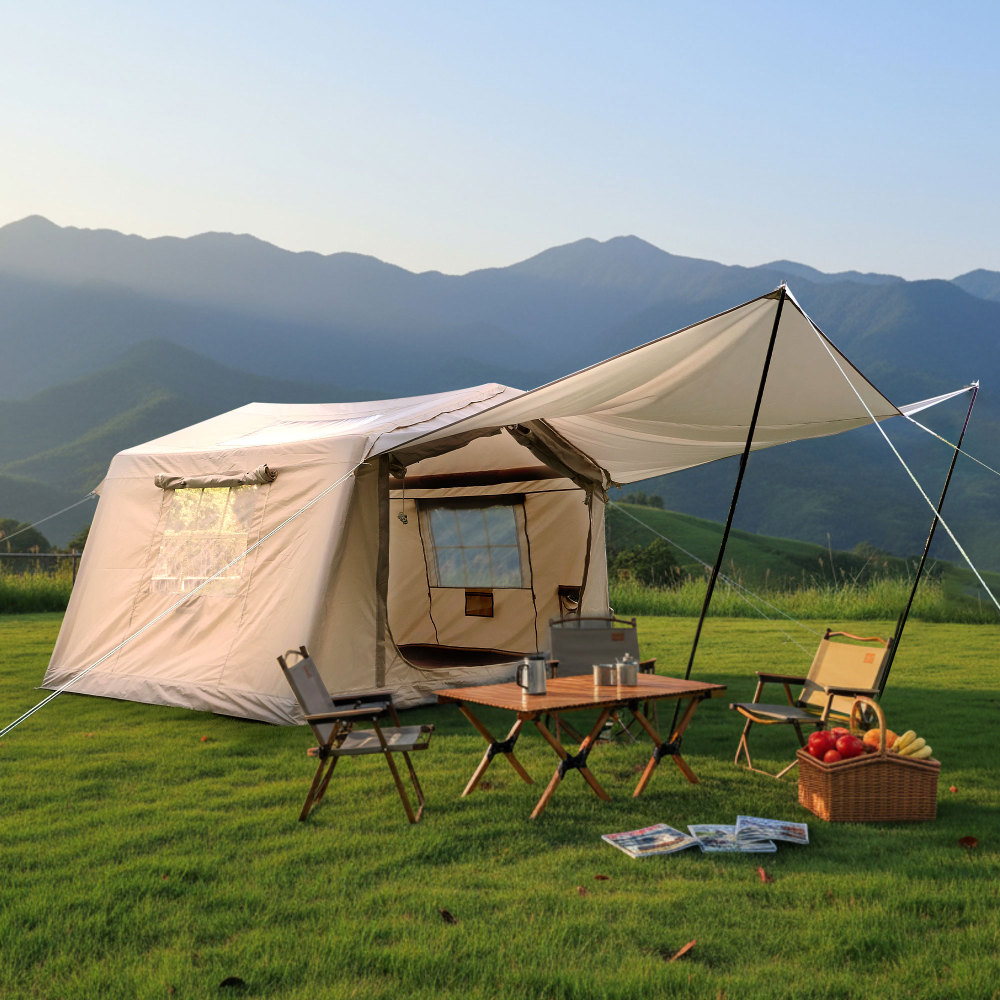 Outdoor Camping And Glamping - Easy Setup 8㎡ Waterproof Oxford Inflatable
