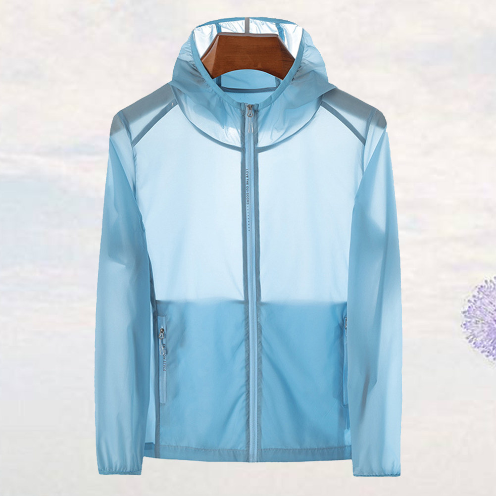 Camping Outdoor Clothing - Men Blue 6Xl Waterproof Sun Protection
