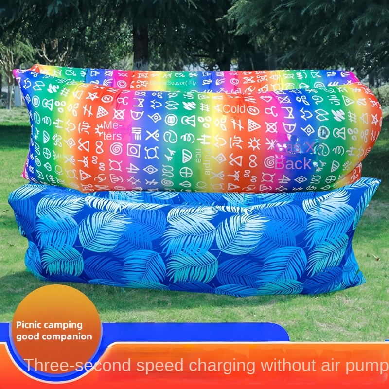 Outdoor Camping Chairs Folding - Outdoor Inflatable Sofa, Lazy Air Bed,