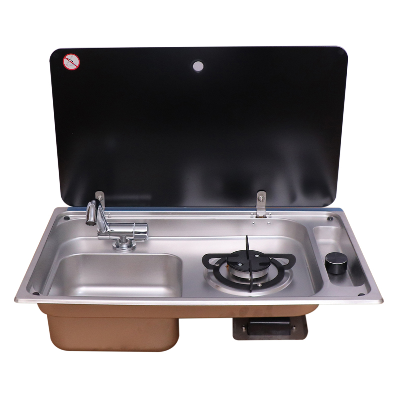Outdoor Camping Sink - Universal RV Camping Sink Gas Stove,