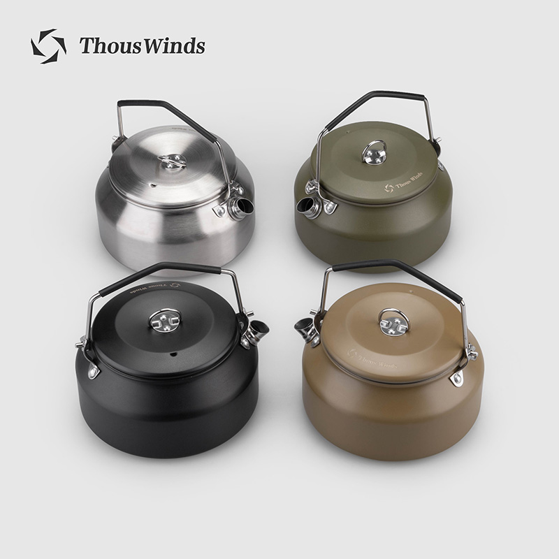 Outdoor Camping Utensils - Thous Winds Outdoor Camping Kettle, Portable