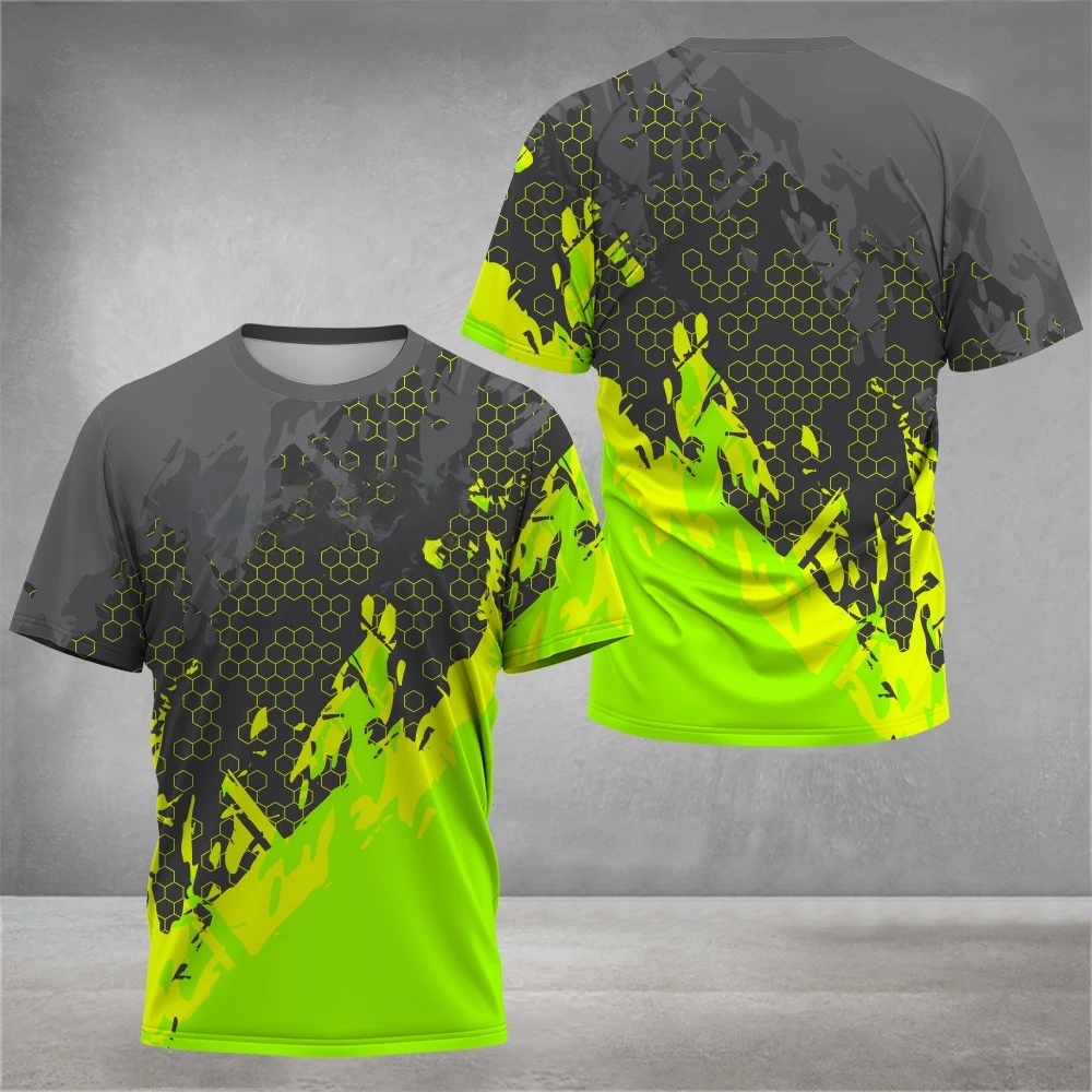 Camping Outdoor Clothing - Outdoor Hiking T-shirt for Men, 3D