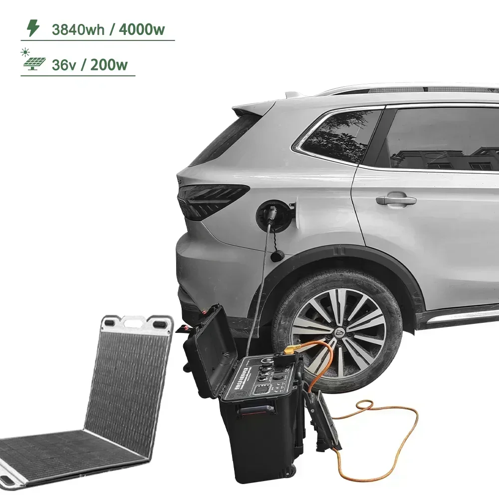 Portable Power Station - 2025New 3.5kW 6kw 10kw Portable EV