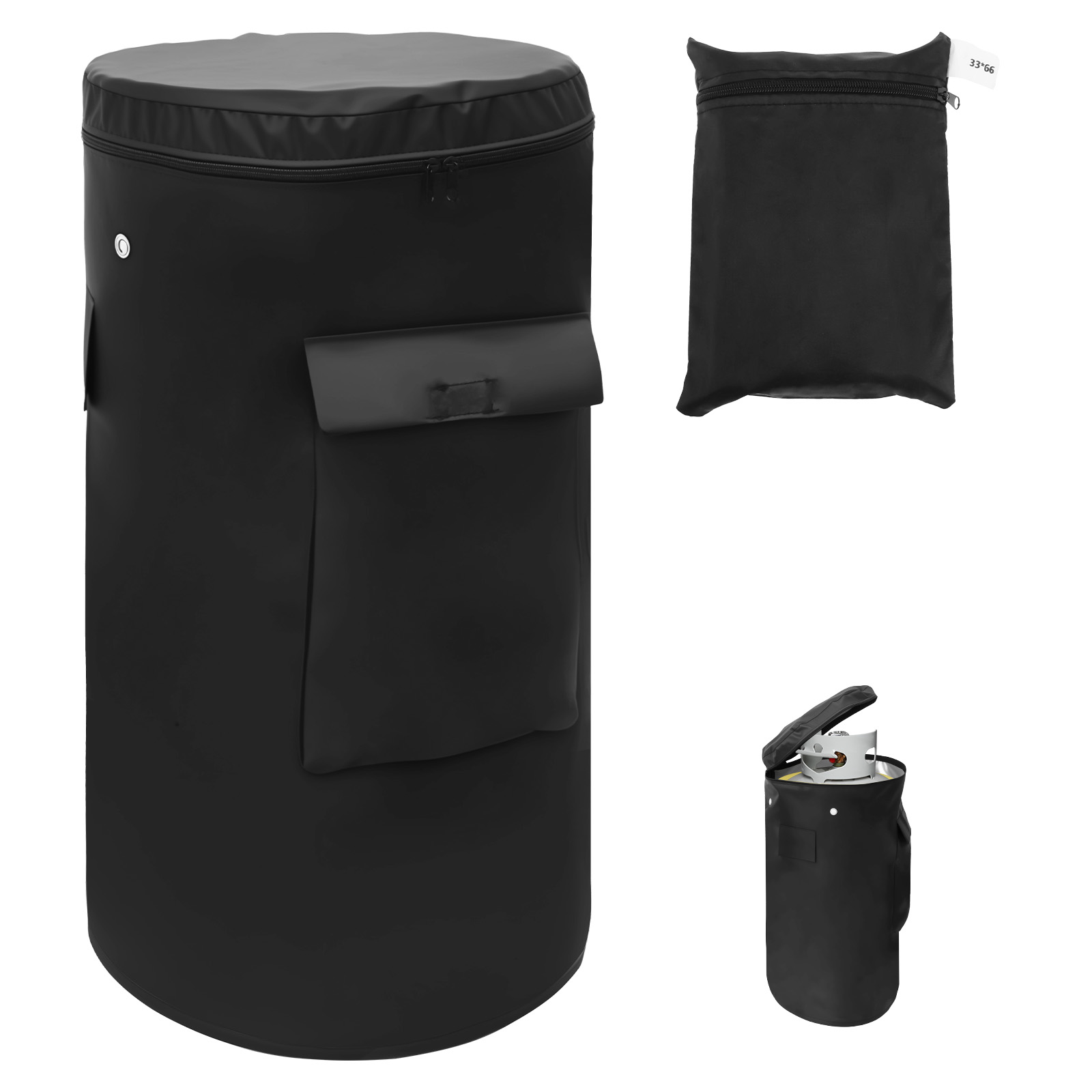 Outdoor Camping Ventilator - Oxford Cloth Propane Tank Cover Ventilated