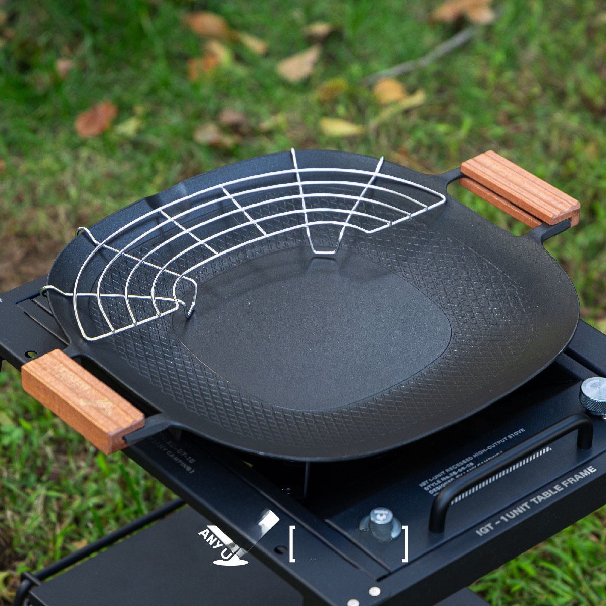 Outdoor Camping Utensils - Outdoor Camping BBQ Grill Pan Cassette
