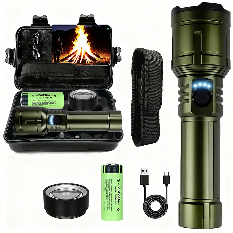 Outdoor Camping Adventure - Ultra Powerful Flashlight Concentrating Ignition Flashlight