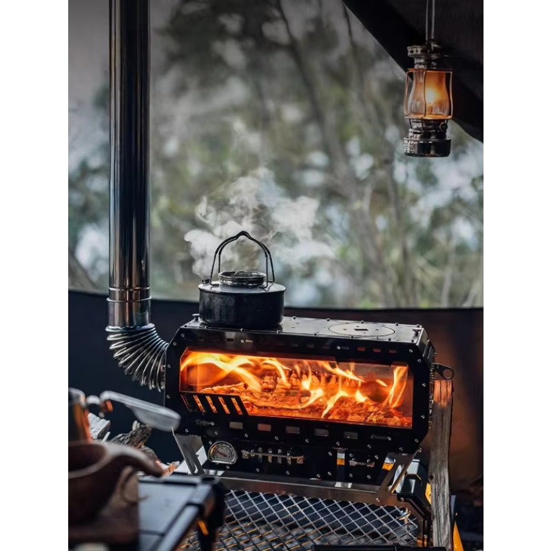 Outdoor Camping And Glamping - New Design Stainless Steel Wood Fire