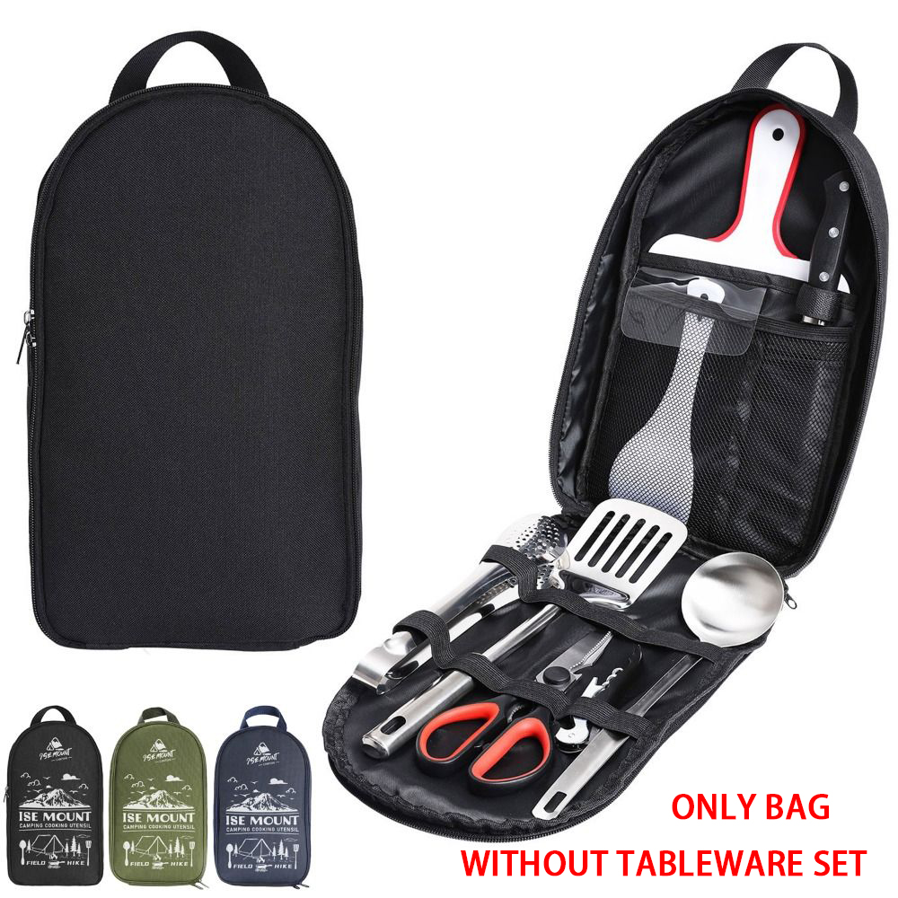 Outdoor Camping Utensils - 2024 Picnic Utensil Set Storage Bag