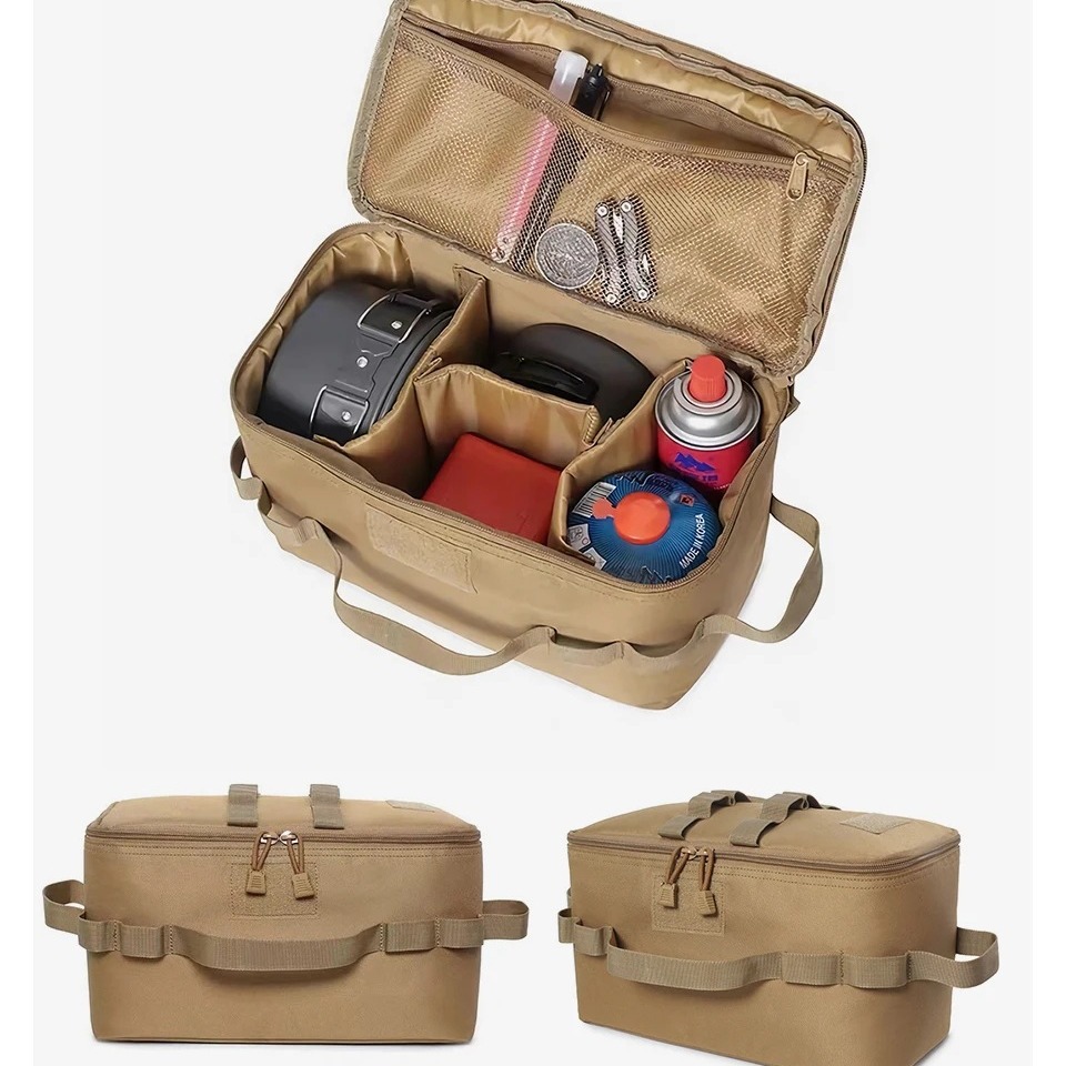 Outdoor Camping Utensils - Large Capacity Outdoor Camping Storage Bag