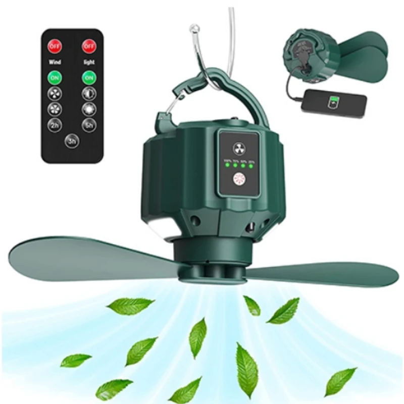 Outdoor Camping Ventilator - High Power Led Tent Ceiling Fans