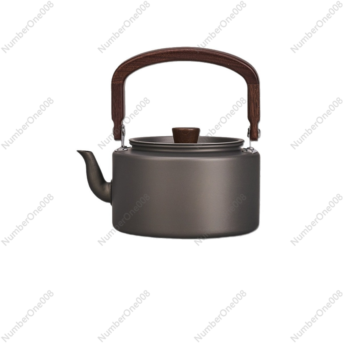 Outdoor Camping Kettle - Ultra-Light 1.3L Outdoor Water Kettle,Hard Anodized