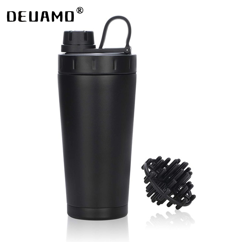 Vacuum Insulated Flask - Customized Protein Shaker Bottle Stainless Steel