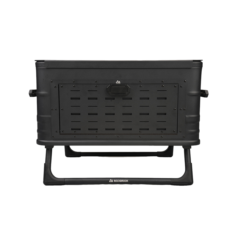 Outdoor Camping Bin - Aluminum Foldable Table Box Impact Resistant