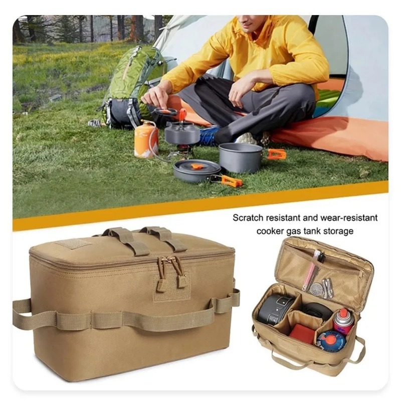 Outdoor Camping Utensils - Outdoor Camping Storage Bag Large Capacity