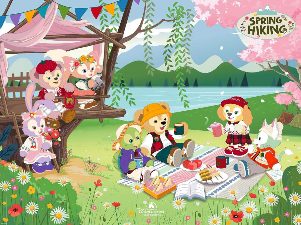 Outdoor Camping Activities For Adults - Disney Friends Spring Camping 500 1000