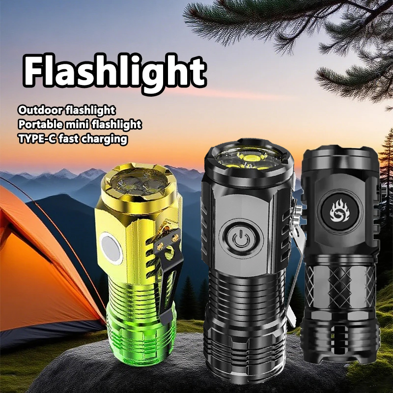 Outdoor Camping Adventure - Super Bright MINI LED Flashlight Torch
