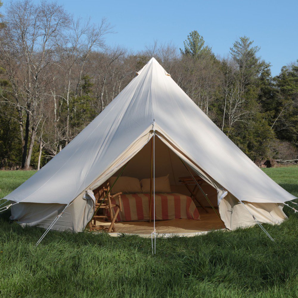 Outdoor Camping And Glamping - Outdoor Waterproof Cotton Canvas Family Camping