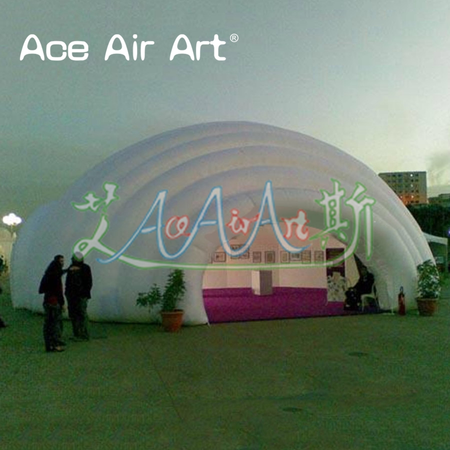 Outdoor Camping Rental - New Arrival White Color Inflatable Dome