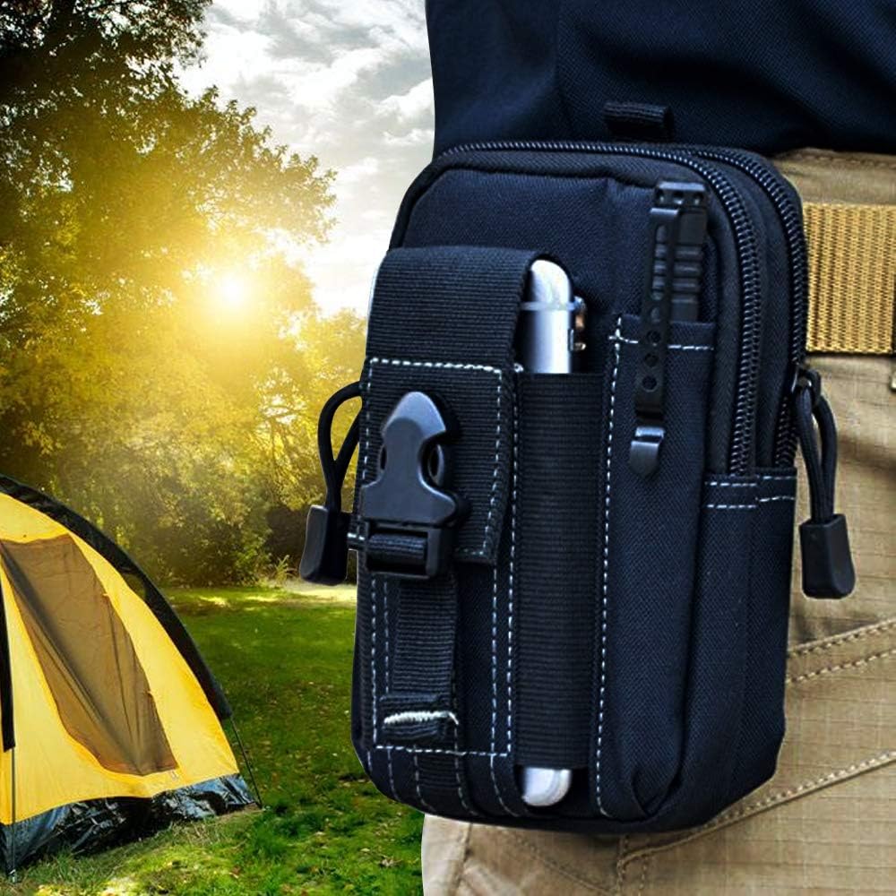 Tactical Molle Belt Pouch Mili - Outdoor Camping Adventure avaliação e preço