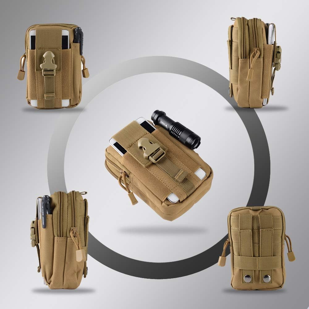 Tactical Molle Belt Pouch Mili - Outdoor Camping Adventure avaliação e preço