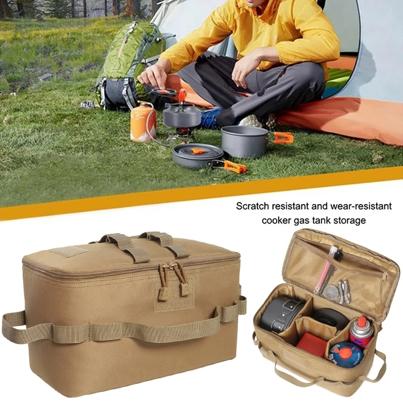 Camping Gas Tank Storage Bag O - Outdoor Camping Utensils avaliação e preço