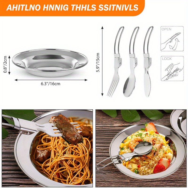 17pcs Camping Cookware Set, Po - Outdoor Camping Kettle avaliação e preço