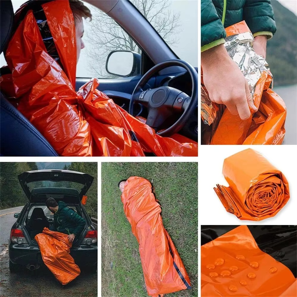 Multi-pack emergency sleeping  - Outdoor Camping Activities For Adults avaliação e preço