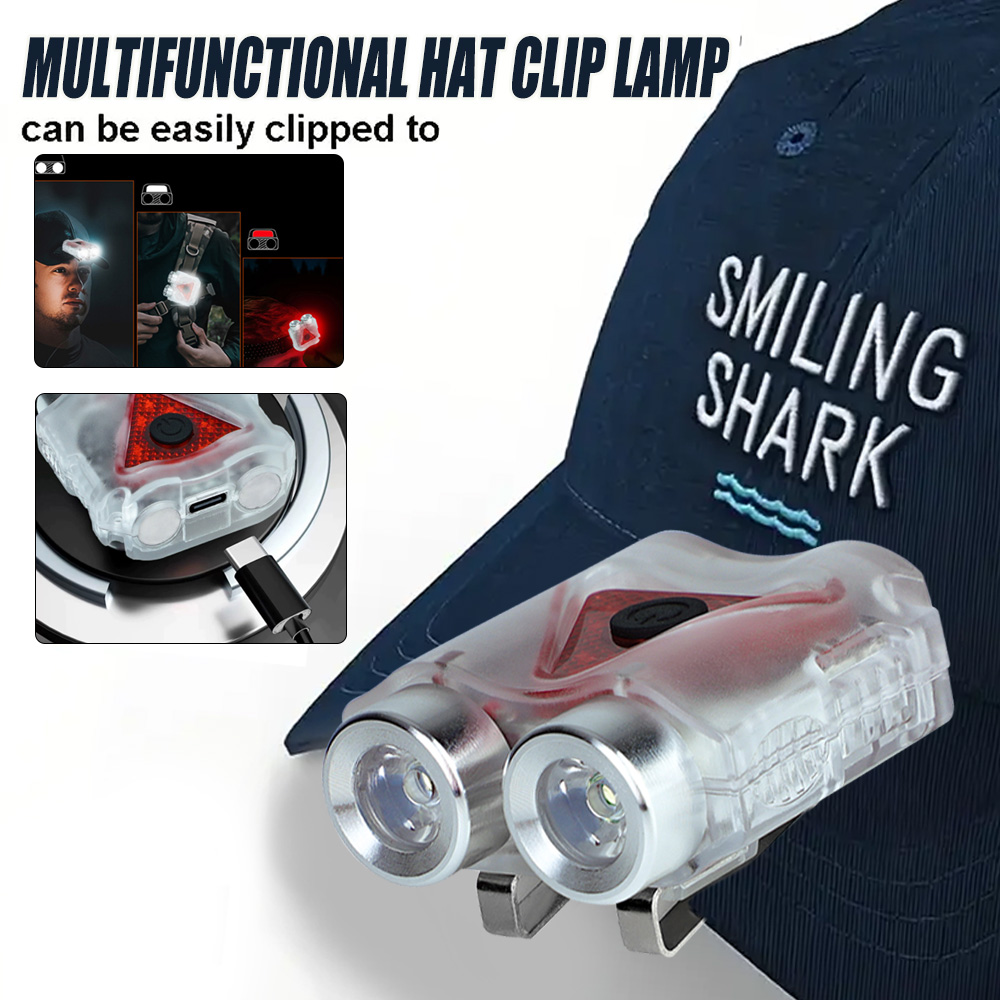 Rechargeable Hands-Free Led He - Outdoor Camping Hat avaliação e preço