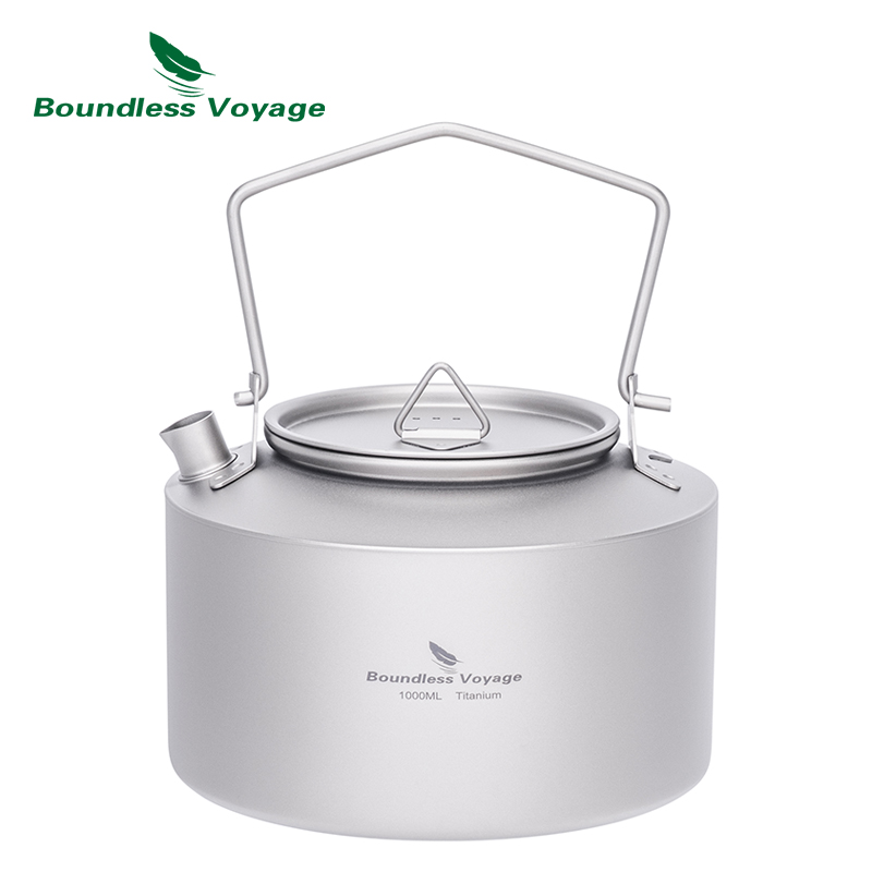 Boundless Voyage Titanium Kett - Outdoor Camping Kettle avaliação e preço