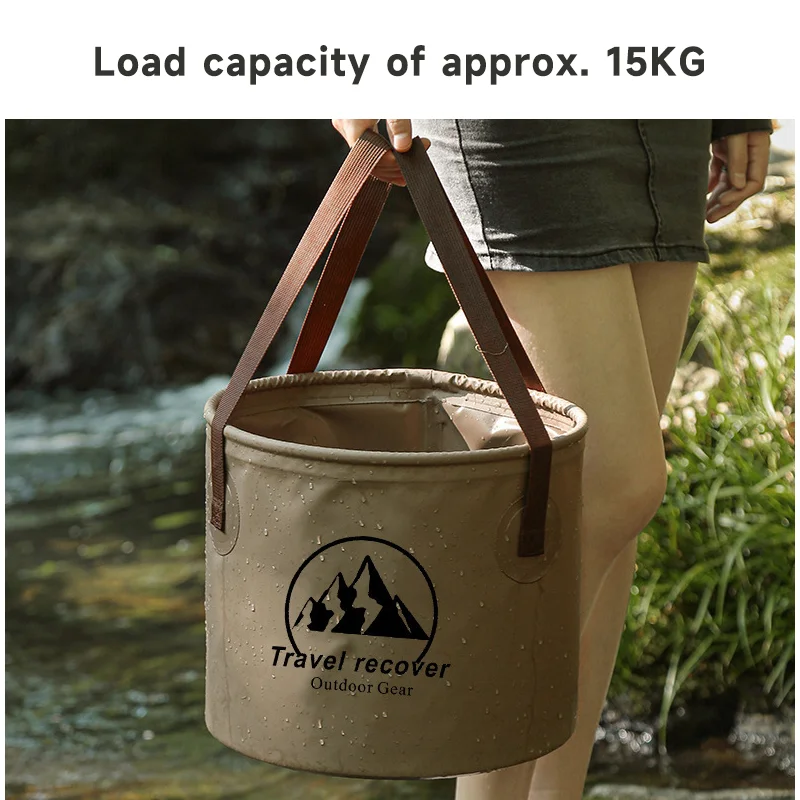 10L 20LFolding Bucket Waterpro - Outdoor Camping Sink avaliação e preço