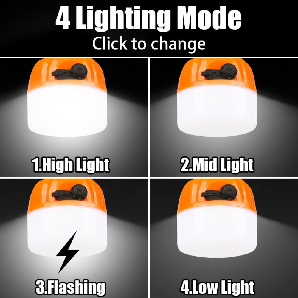 Portable Mini Camping Lamp 4 L - Camping Lantern avaliação e preço