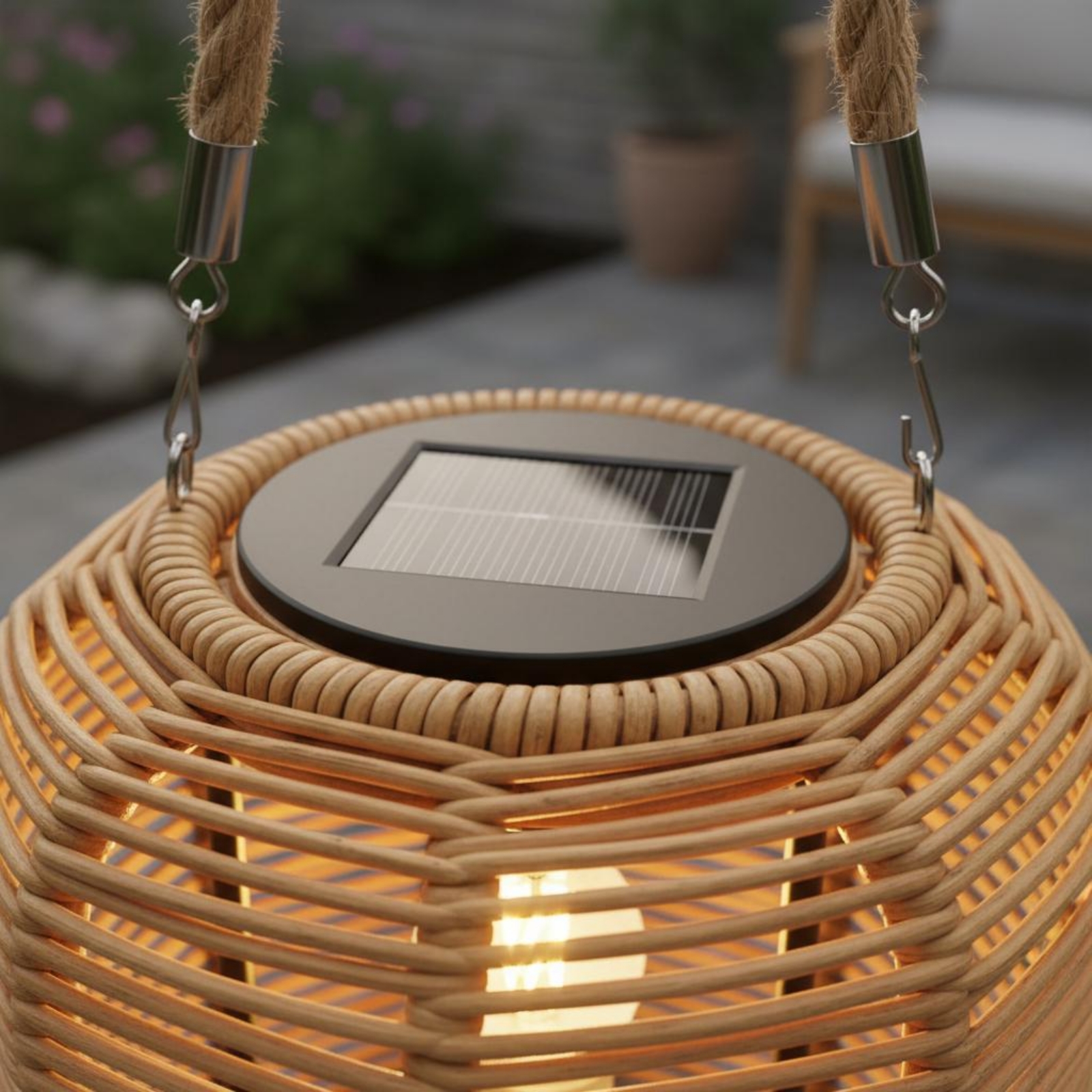 Handwoven Solar Lantern Braide - Camping Lantern avaliação e preço