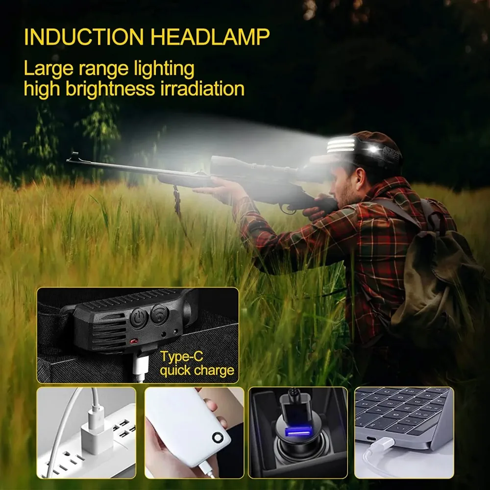 Rechargeable COB LED Induction - Outdoor Camping Adventure avaliação e preço