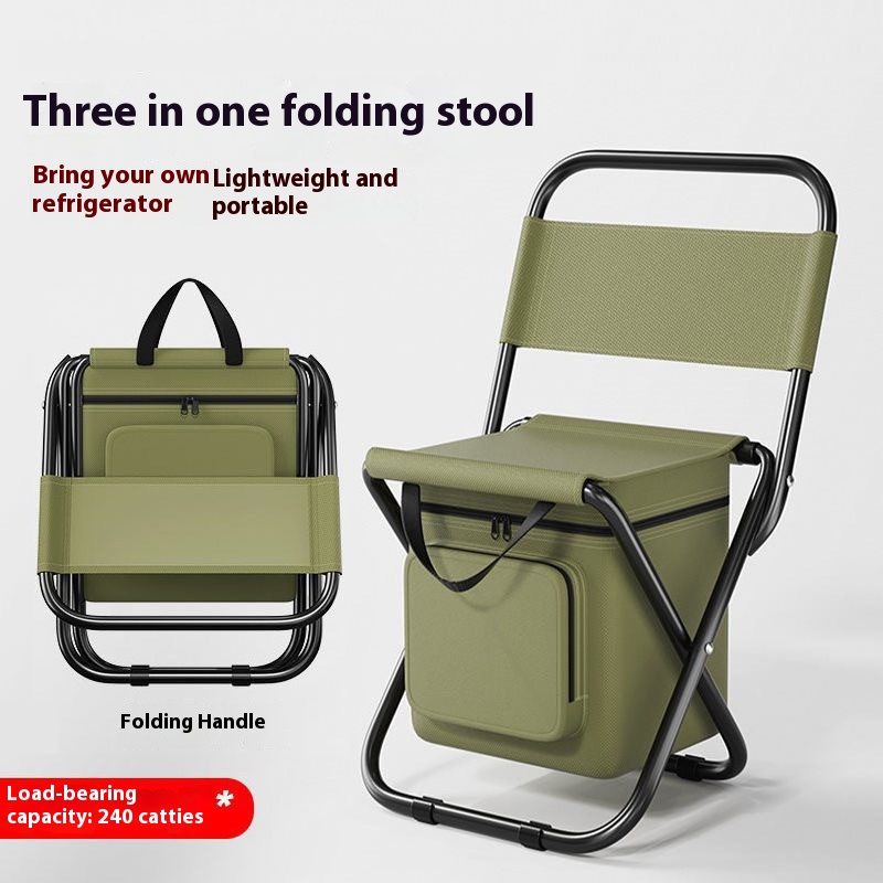 Portable Outdoor Folding Chair - Outdoor Camping Chairs Folding avaliação e preço