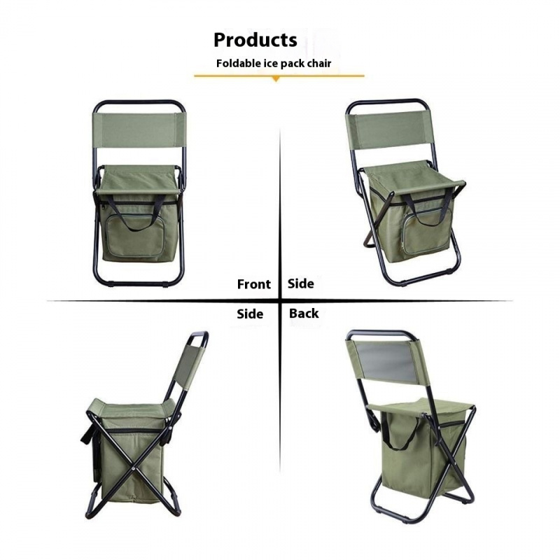 Portable Outdoor Folding Chair - Outdoor Camping Chairs Folding avaliação e preço