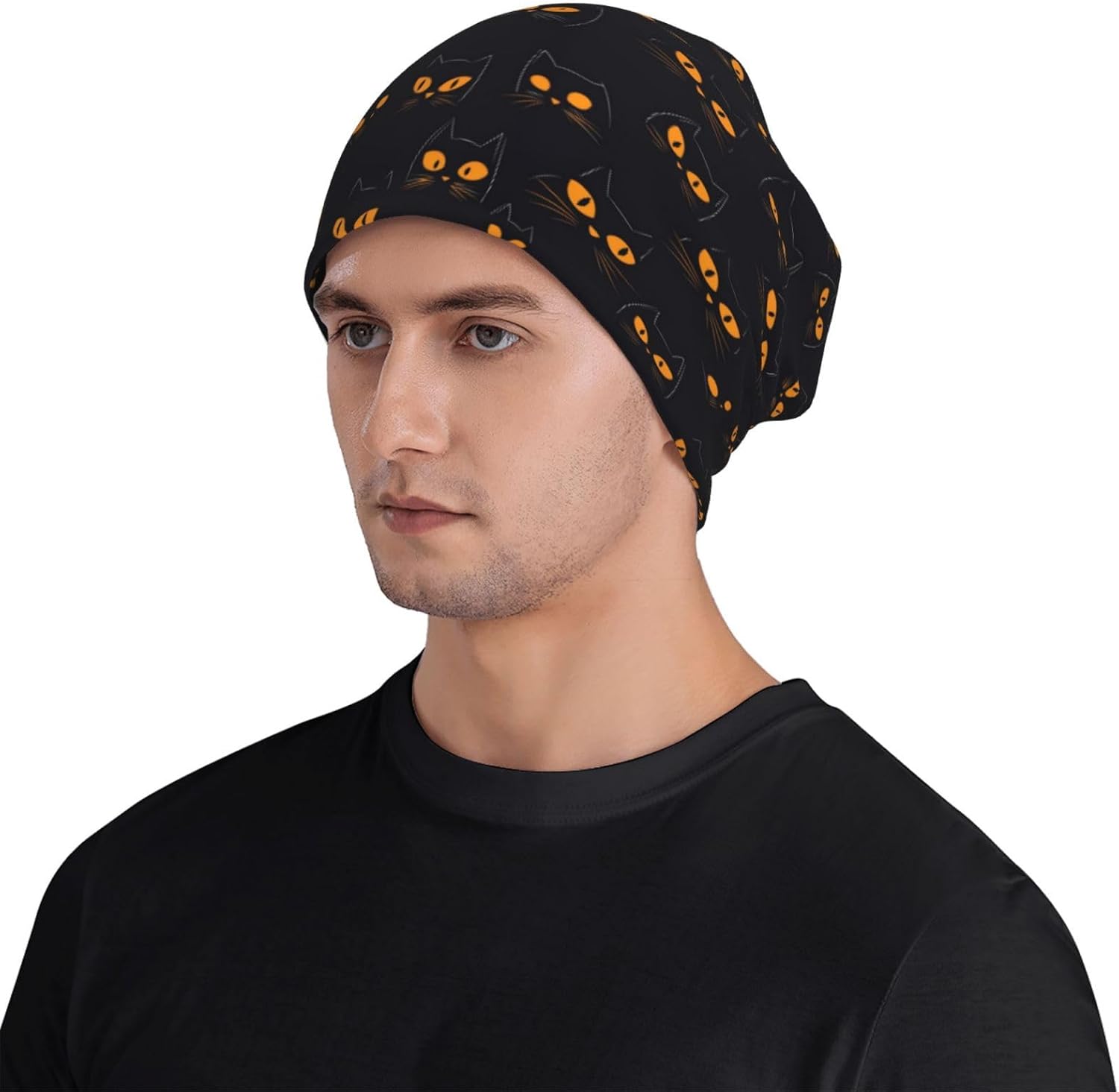 Beanie Hat Knit Double-Sided C - Outdoor Camping Activities For Adults avaliação e preço