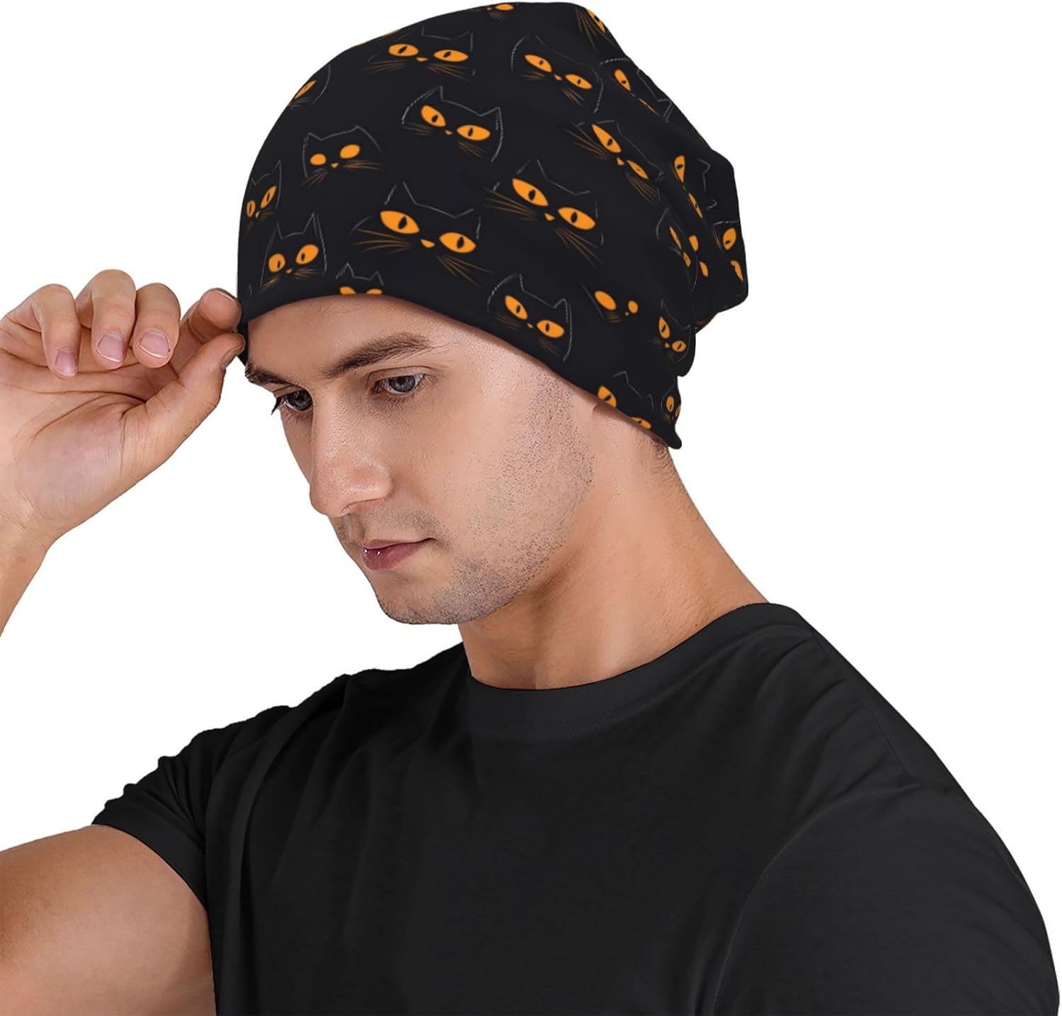Beanie Hat Knit Double-Sided C - Outdoor Camping Activities For Adults avaliação e preço