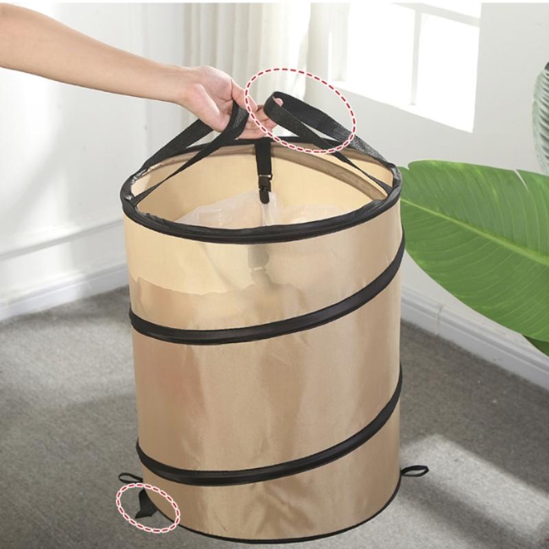 1pc Pop-up Trash Can, Outdoor  - Outdoor Camping Bin avaliação e preço