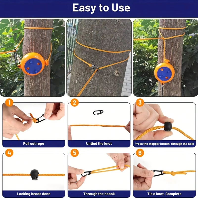 Retractable Clothesline Portab - Camping Outdoor Clothing avaliação e preço