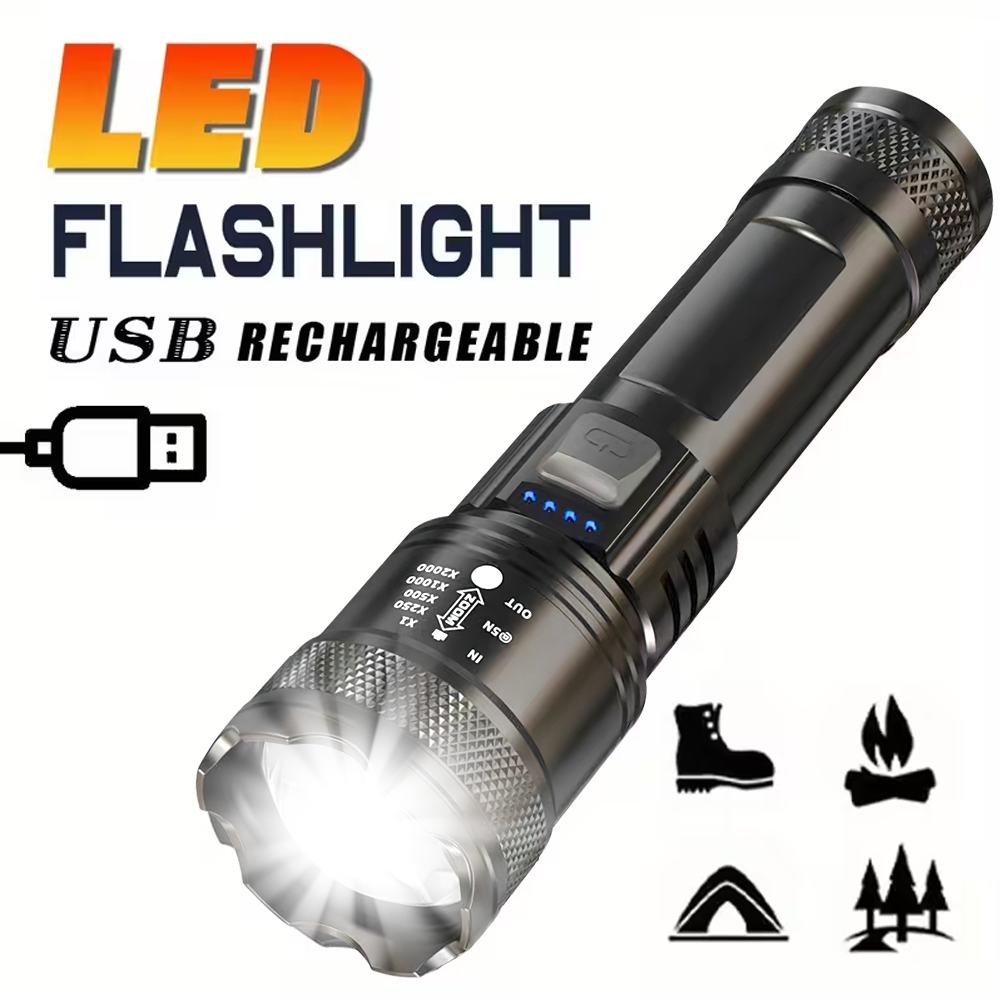 Super Bright LED Flashlight US - Camping Lantern avaliação e preço