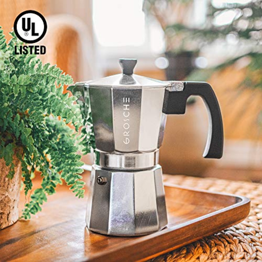 Milano Moka Pot 9 Espresso Cup - Camp Percolator Coffee avaliação e preço