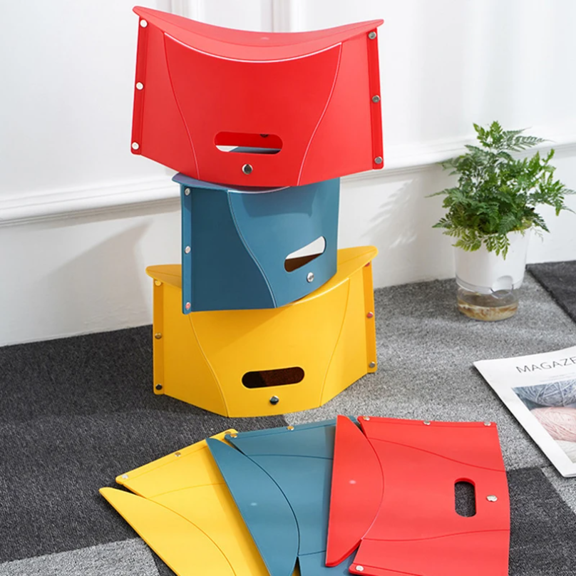 Plastic Portable Folding Stool - Outdoor Camping Chairs Folding avaliação e preço